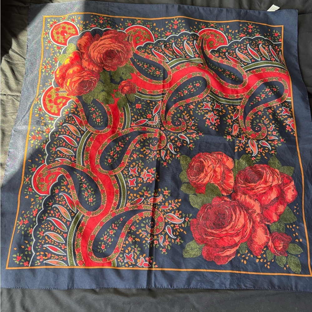Floral Paisley Scarf